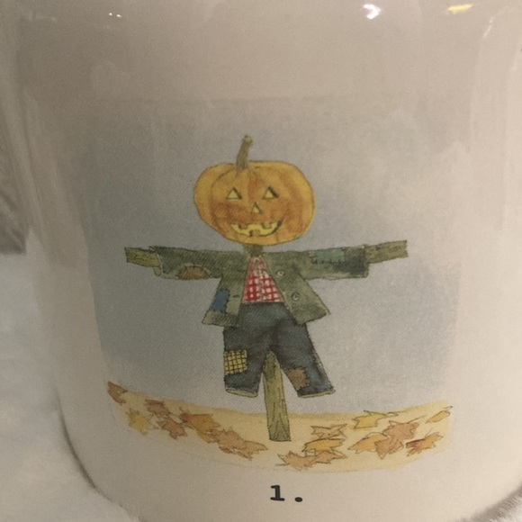Rae Dunn Scarecrow Pumpkin Canister - Picture 2 of 8